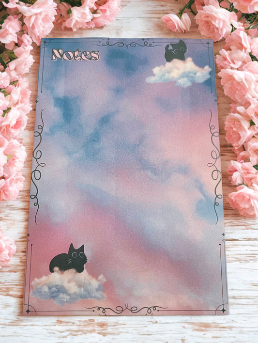 Variety Notepads, Adorable Pet/Animal Themed Stationery Set, Solid Cardboard Back